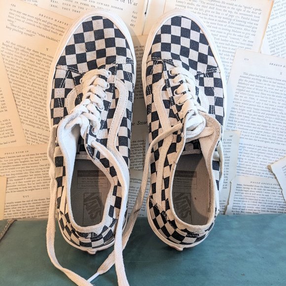 Vans Other - Pair of Men's Size 9 Checkerboard Vans ~ Pre Owned